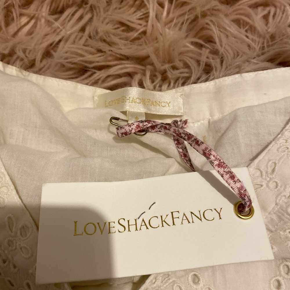 loveshackfancy nwt skirt